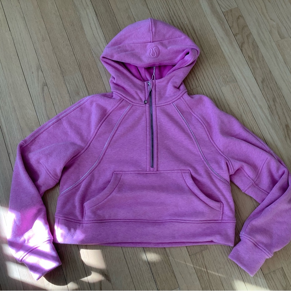lululemon athletica Lavender Half-Zip Hoodie
